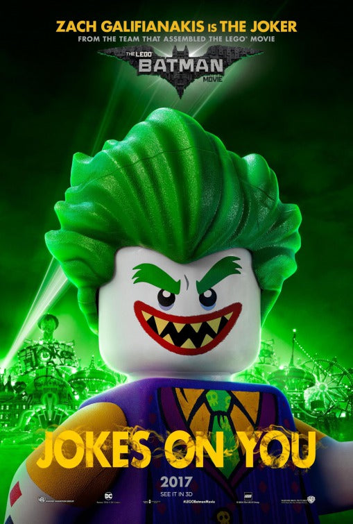 1000 piece jigsaw puzzle for the movie poster: The Lego Batman Movie (2017) ver7