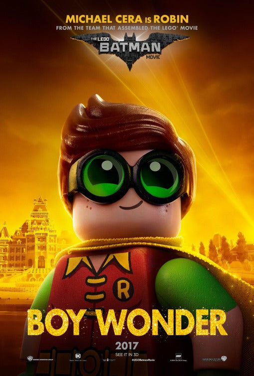 1000 piece jigsaw puzzle for the movie poster: The Lego Batman Movie (2017) ver8