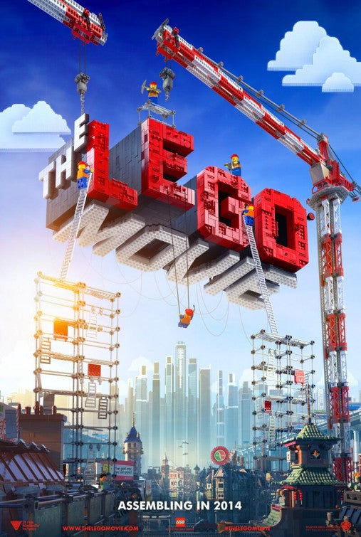 1000 piece jigsaw puzzle for the movie poster: The Lego Movie (2014)