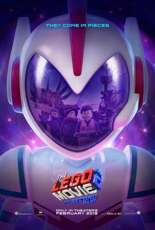 1000 piece jigsaw puzzle for the movie poster: The Lego Movie 2: The Second Part (2019)