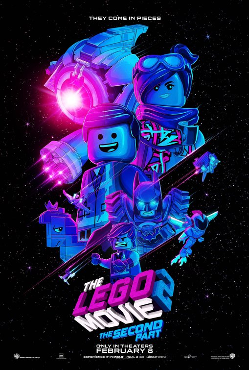 1000 piece jigsaw puzzle for the movie poster: The Lego Movie 2: The Second Part (2019) ver11