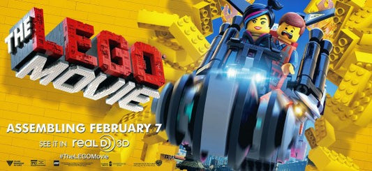 1000 piece jigsaw puzzle for the movie poster: The Lego Movie (2014) ver10