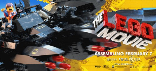 1000 piece jigsaw puzzle for the movie poster: The Lego Movie (2014) ver11