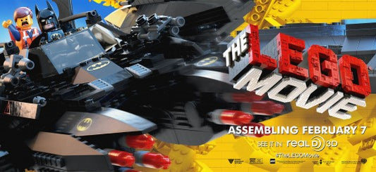 1000 piece jigsaw puzzle for the movie poster: The Lego Movie (2014) ver11