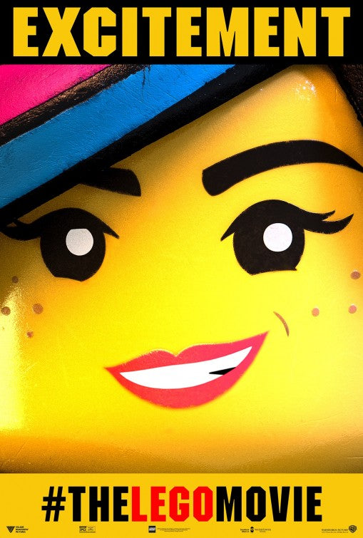 1000 piece jigsaw puzzle for the movie poster: The Lego Movie (2014) ver16