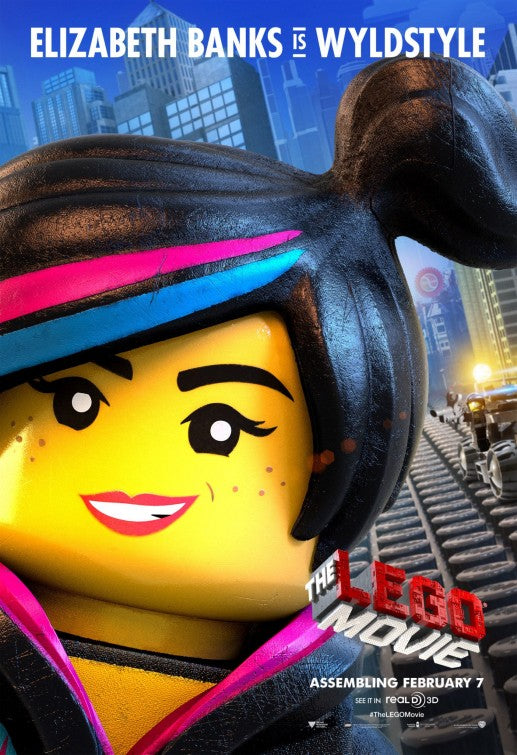 1000 piece jigsaw puzzle for the movie poster: The Lego Movie (2014) ver7