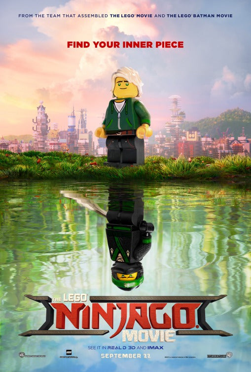 1000 piece jigsaw puzzle for the movie poster: The Lego Ninjago Movie (2017)