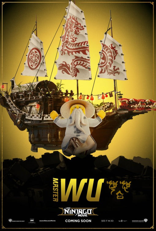 1000 piece jigsaw puzzle for the movie poster: The Lego Ninjago Movie (2017) ver15