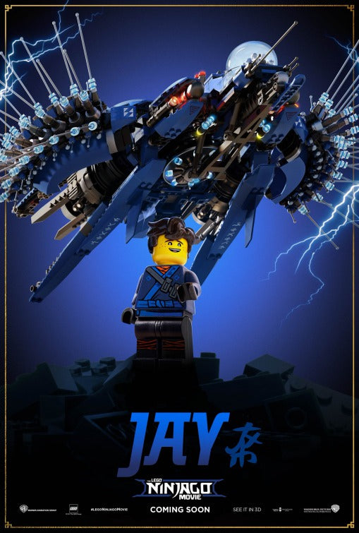 1000 piece jigsaw puzzle for the movie poster: The Lego Ninjago Movie (2017) ver18