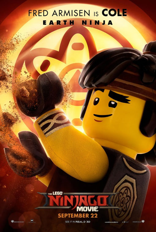 1000 piece jigsaw puzzle for the movie poster: The Lego Ninjago Movie (2017) ver29