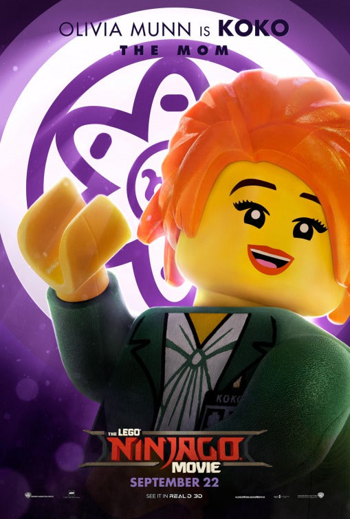 1000 piece jigsaw puzzle for the movie poster: The Lego Ninjago Movie (2017) ver33