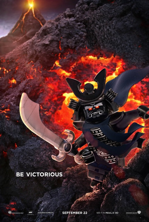 1000 piece jigsaw puzzle for the movie poster: The Lego Ninjago Movie (2017) ver4
