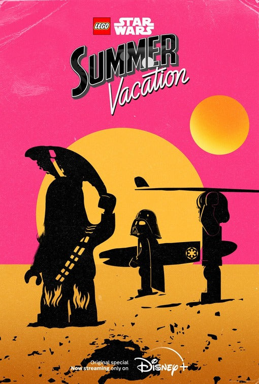1000 piece jigsaw puzzle for tv poster: Lego Star Wars Summer Vacation, ver5