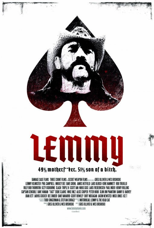 1000 piece jigsaw puzzle for the movie poster: Lemmy (2010) ver2