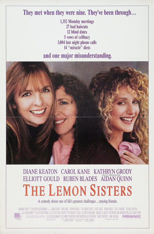 1000 piece jigsaw puzzle for the movie poster: The Lemon Sisters (1990)