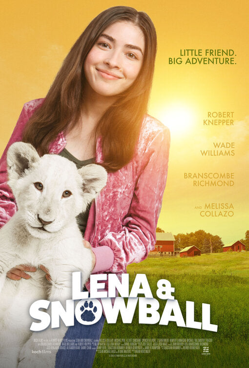 1000 piece jigsaw puzzle for the movie poster: Lena and Snowball (2021)