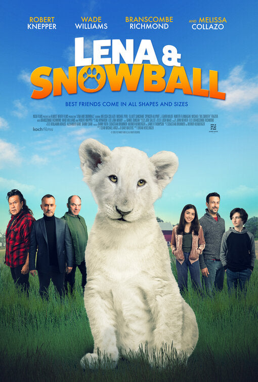 1000 piece jigsaw puzzle for the movie poster: Lena and Snowball (2021) ver2