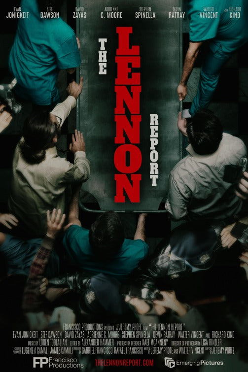 1000 piece jigsaw puzzle for the movie poster: The Lennon Report (2016)