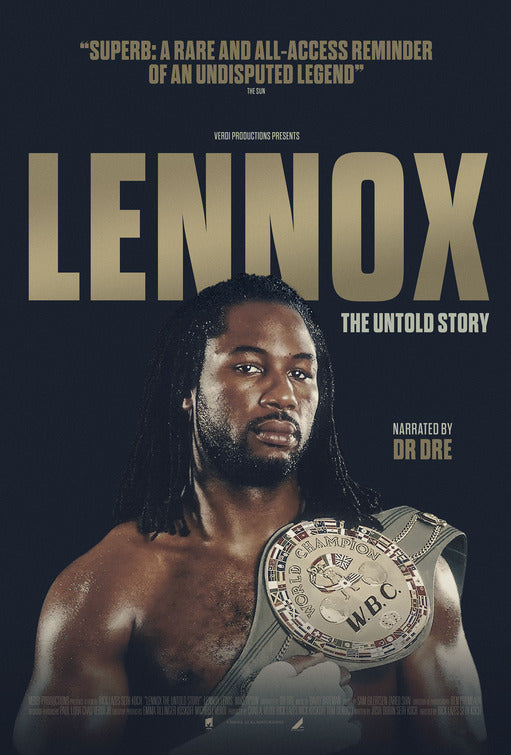 1000 piece jigsaw puzzle for the movie poster: Lennox Lewis: The Untold Story (2020)