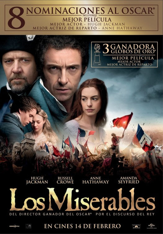 1000 piece jigsaw puzzle for the movie poster: Les Mis¨¦rables (2012) ver13