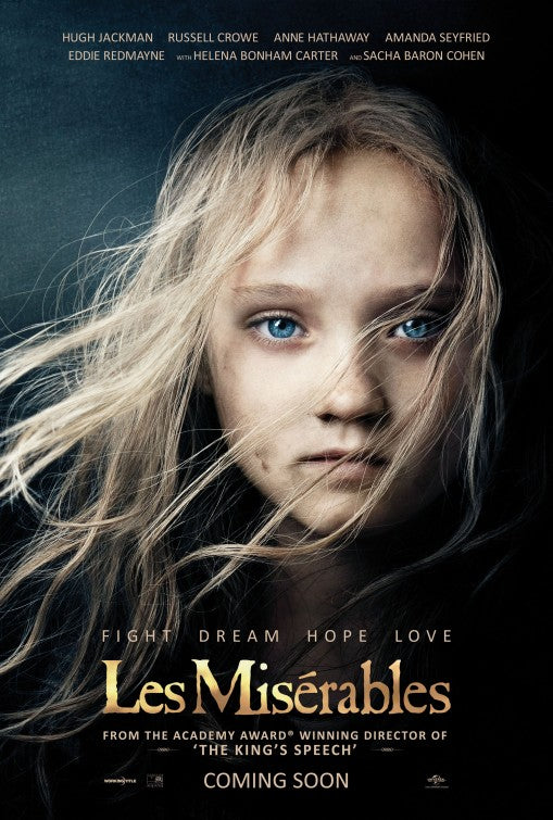 1000 piece jigsaw puzzle for the movie poster: Les Mis¨¦rables (2012) ver3