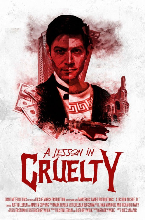 1000 piece jigsaw puzzle for the movie poster: A Lesson in Cruelty (2018)