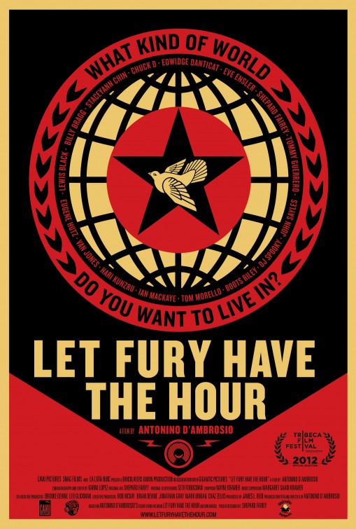 1000 piece jigsaw puzzle for the movie poster: Let Fury Have the Hour (2012)