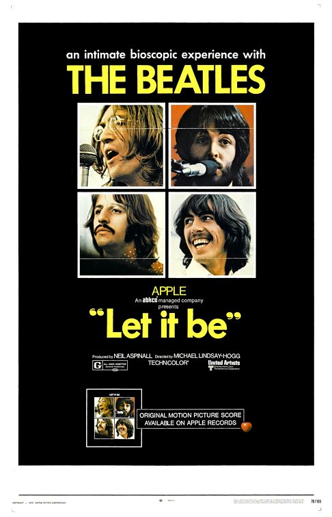 the movie poster: Let It Be (1970)