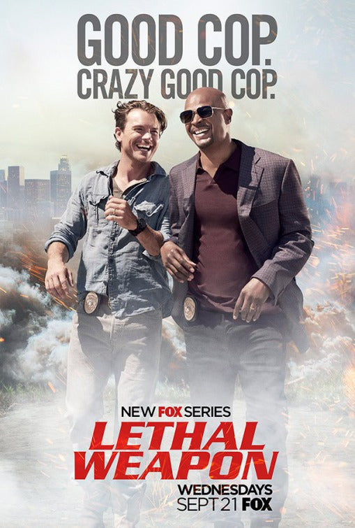 1000 piece jigsaw puzzle for tv poster: Lethal Weapon