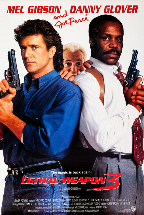 the movie poster: Lethal Weapon 3 (1992)