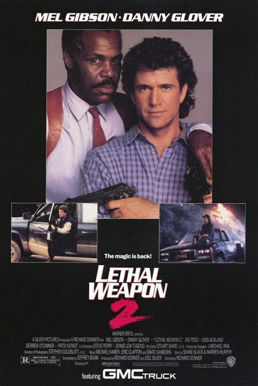 the movie poster: Lethal Weapon 2 (1989) ver3