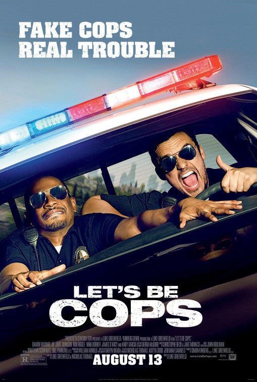 1000 piece jigsaw puzzle for the movie poster: Let's Be Cops (2014)
