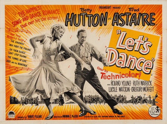 1000 piece jigsaw puzzle for the movie poster: Let's Dance (1950) ver2