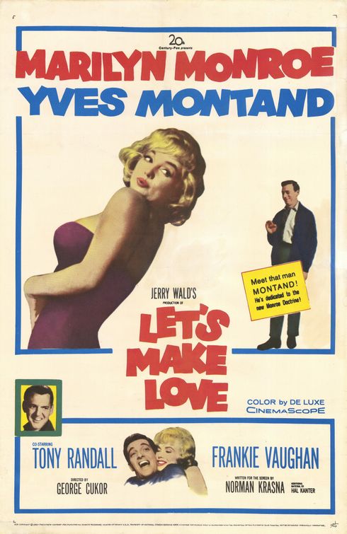 the movie poster: Let's Make Love (1960)