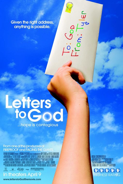 1000 piece jigsaw puzzle for the movie poster: Letters to God (2010)