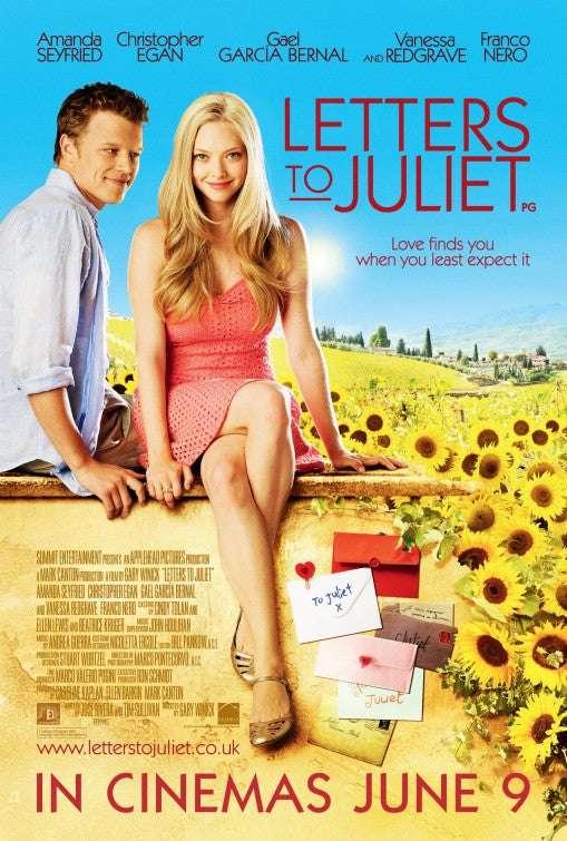 1000 piece jigsaw puzzle for the movie poster: Letters to Juliet (2010) ver2