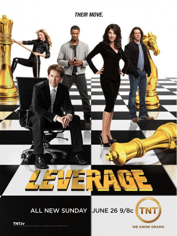 1000 piece jigsaw puzzle for tv poster: Leverage, ver5