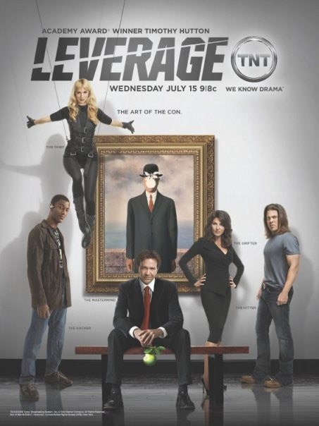 1000 piece jigsaw puzzle for tv poster: Leverage, ver6