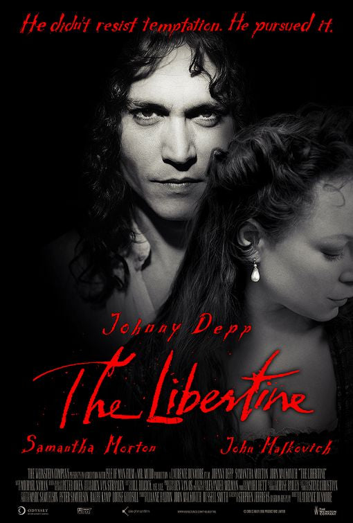 the movie poster: The Libertine (2005)