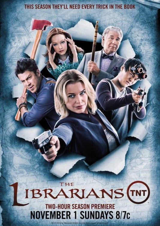 1000 piece jigsaw puzzle for tv poster: The Librarians, ver2
