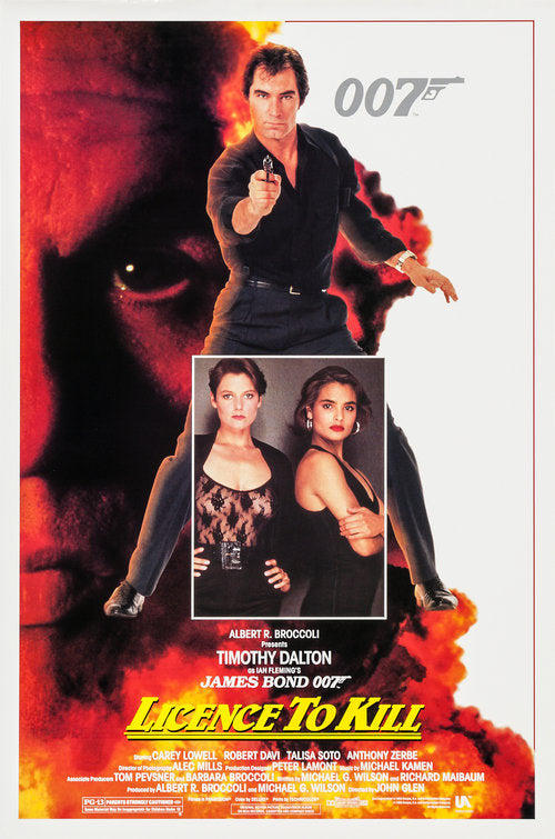 1000 piece jigsaw puzzle for the movie poster: Licence to Kill (1989) ver2
