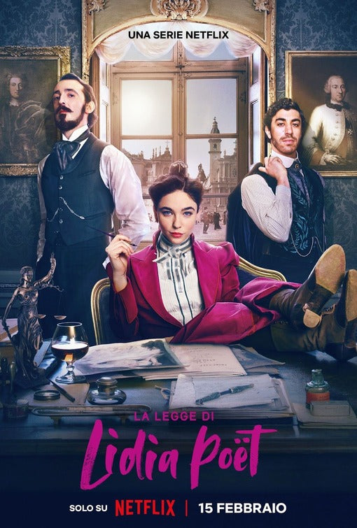 1000 piece jigsaw puzzle for tv poster: The Law According to Lidia Poet