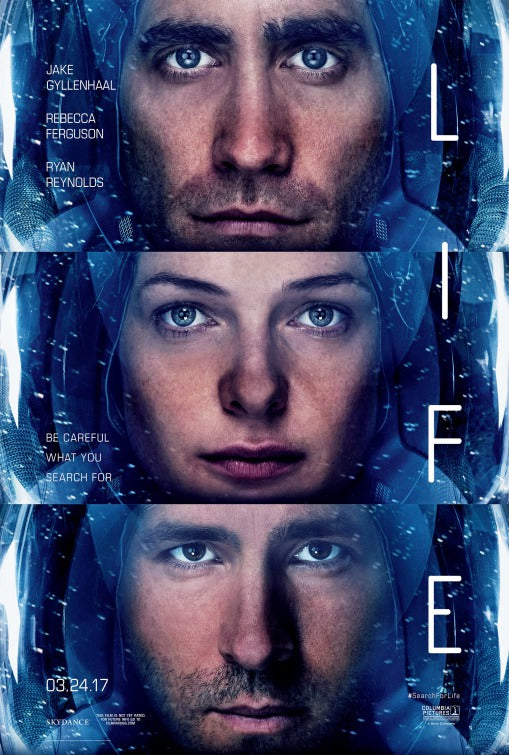 1000 piece jigsaw puzzle for the movie poster: Life (2017)