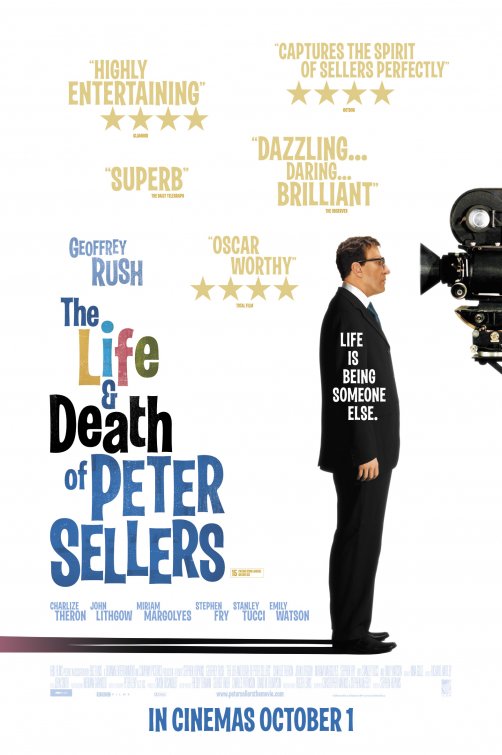 1000 piece jigsaw puzzle for the movie poster: The Life and Death of Peter Sellers (2004)