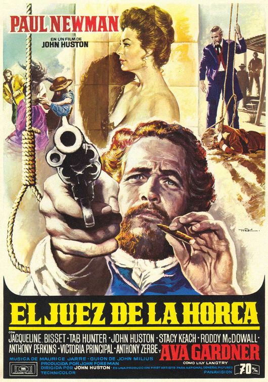 the movie poster: The Life and Times of Judge Roy Bean (1972) ver3