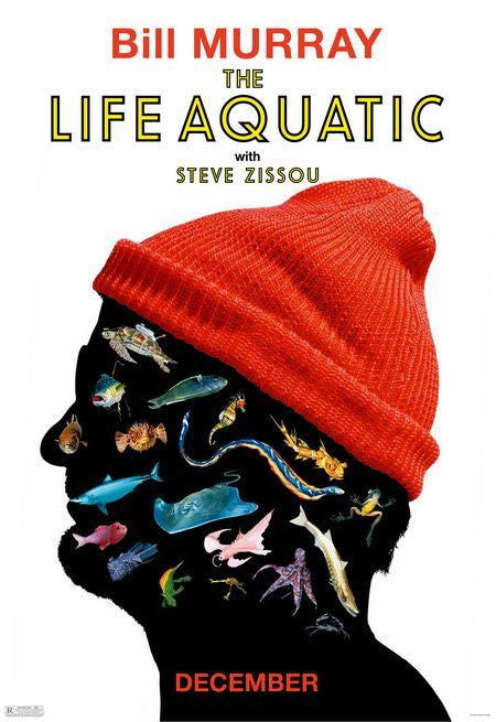 the movie poster: The Life Aquatic with Steve Zissou (2004) ver2