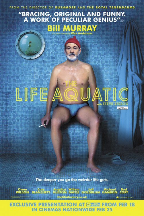 1000 piece jigsaw puzzle for the movie poster: The Life Aquatic with Steve Zissou (2004) ver3