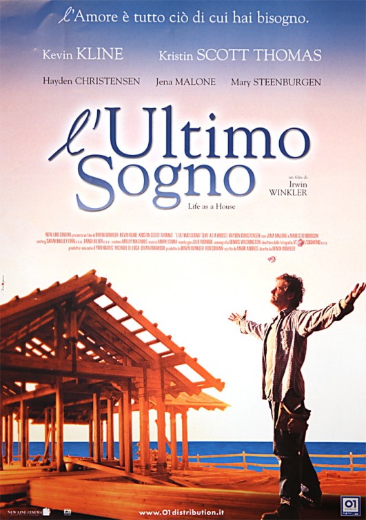 1000 piece jigsaw puzzle for the movie poster: Life as a House (2001) ver4