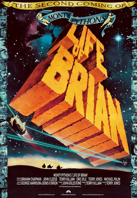 the movie poster: Monty Python's Life of Brian (1979) ver3