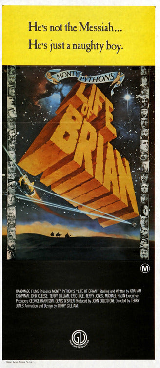 the movie poster: Monty Python's Life of Brian (1979) ver5